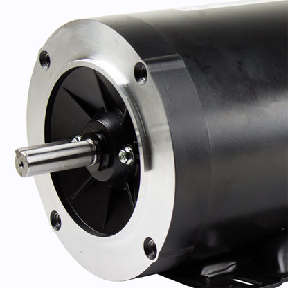  1 HP 3 Phase Electric Motor 1760 RPM 56HC Frame 230/460V TEFC C-Face(1 Hp Electric Motor 3 Phase 56c Frame 1800 Rpm Tefc 208 230 460 Volt New)