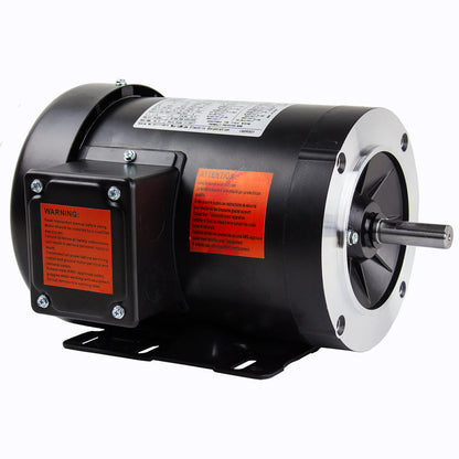  1 HP 3 Phase Electric Motor 3500 RPM 56HC Frame 230/460V TEFC C-Face(1 Hp Electric Motor 3 Phase 56c Frame 3600 Rpm Tefc 208 230 460 Volt New)