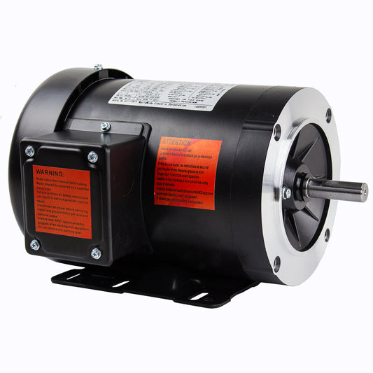  1 HP 3 Phase Electric Motor 3500 RPM 56HC Frame 230/460V TEFC C-Face(1 Hp Electric Motor 3 Phase 56c Frame 3600 Rpm Tefc 208 230 460 Volt New)
