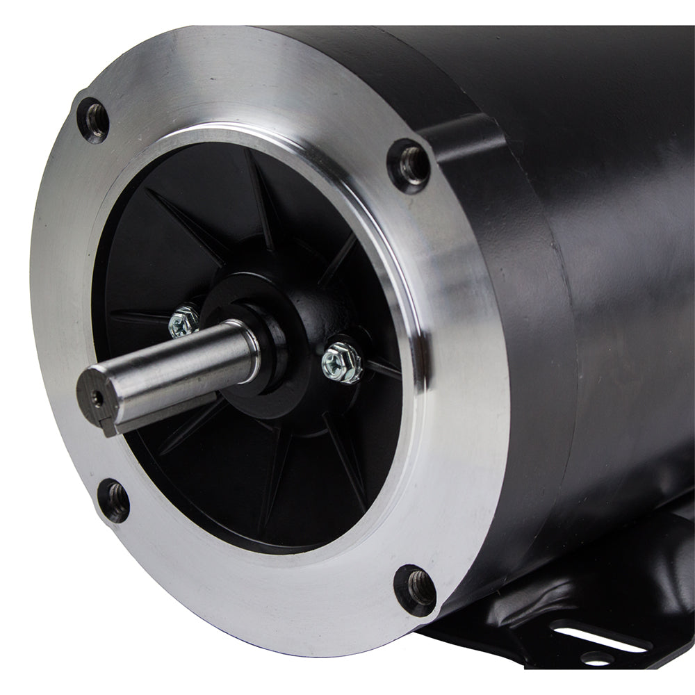  2 HP 3 Phase Electric Motor 3500 RPM 56HC Frame 230/460V TEFC C-Face(2 Hp Electric Motor 3 Phase 56c Frame 3600 Rpm Tefc 208 230 460 Volt New)