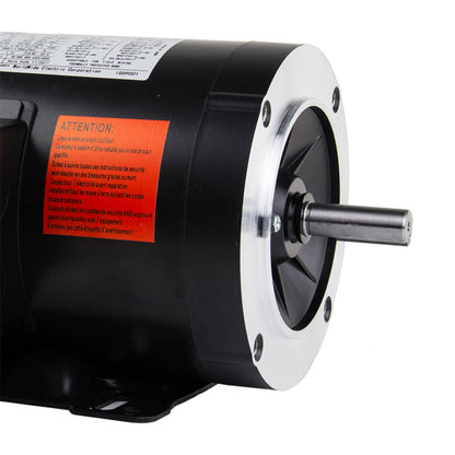  2 HP 3 Phase Electric Motor 3500 RPM 56HC Frame 230/460V TEFC C-Face(2 Hp Electric Motor 3 Phase 56c Frame 3600 Rpm Tefc 208 230 460 Volt New)