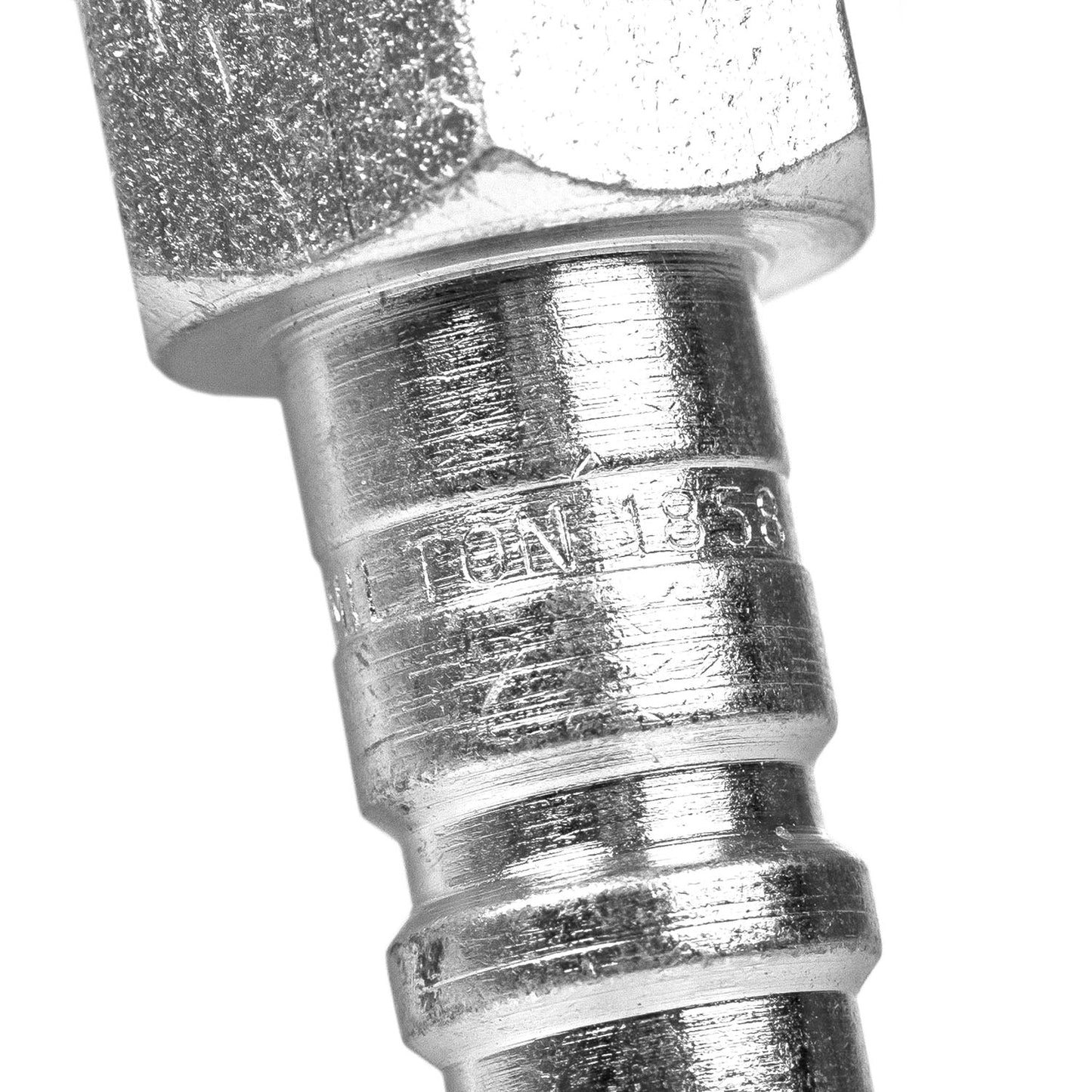  Milton 1858 G Style Plug 1/2" Female NPT 1/2" Body Steel Quick Release Plug(Female Plug)