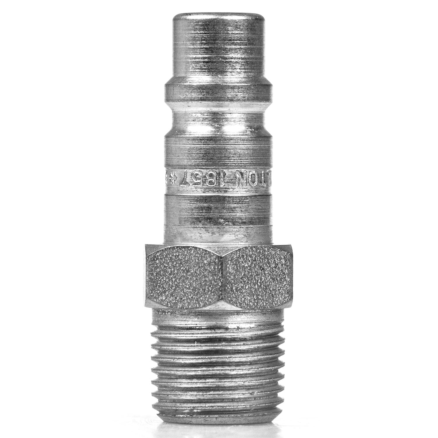  Milton 1857 G Style Plug 1/2" Male NPT 1/2" Body Steel Quick Release Plug(1 2 Male Plug)
