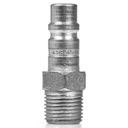  Milton 1857 G Style Plug 1/2" Male NPT 1/2" Body Steel Quick Release Plug(1 2 Male Plug)