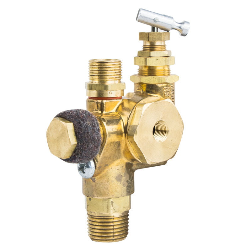  110-135 PSI Air Compressor Pilot Check Valve Unloader 1/2" Compression Inlet(110 135 Psi Air Compressor Pilot Check Valve Unloader 1 2 Compression Inlet)