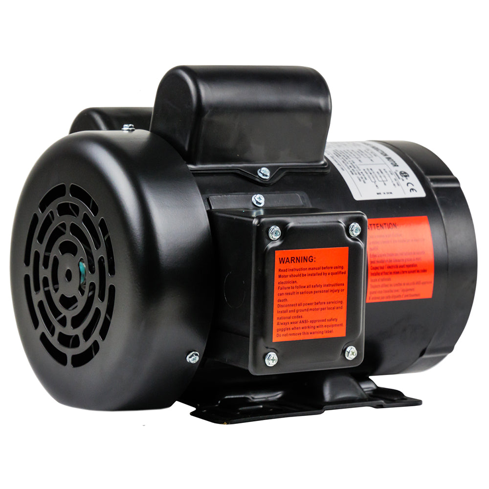  2 HP Single Phase Electric Motor 3450 RPM 56HC Frame 115/230V TEFC C-Face(2 Hp Electric Motor Single Phase 56hc Frame 3450 Rpm Tefc 115 230v C Face)