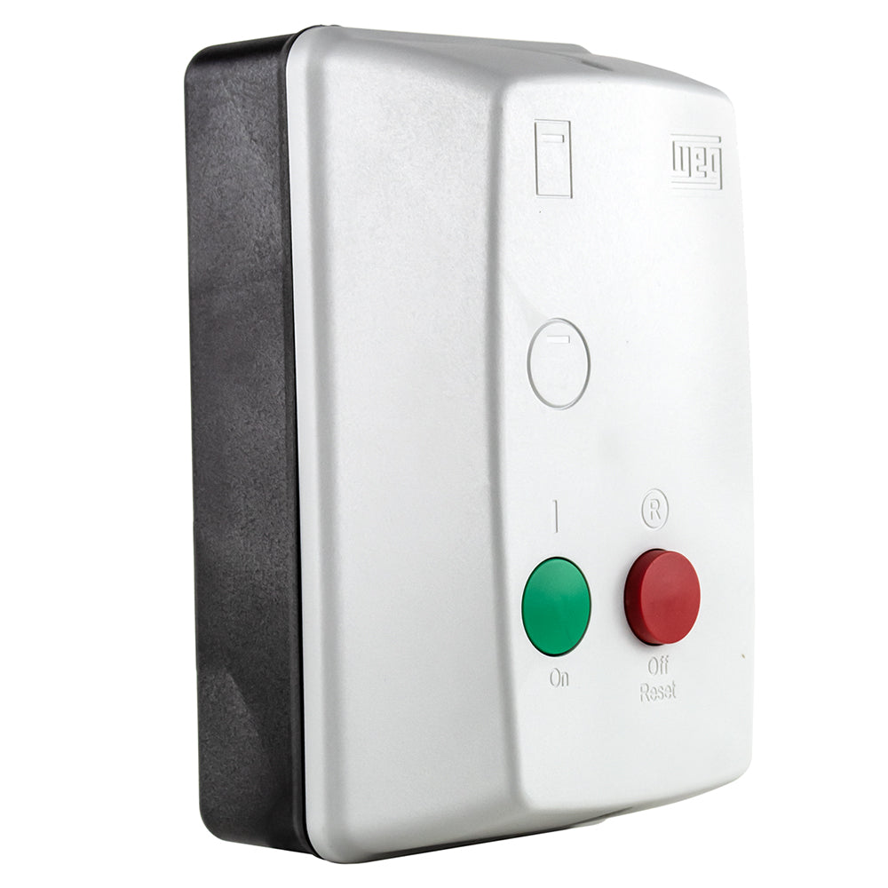  WEG 5 HP 1 Ph Magnetic Starter Electric Motor Control On/Off NEMA 4X 22-32 Amps(Weg 5 Hp 1 Ph Magnetic Starter Electric Motor Control On Off Nema 4x 22 32 Amps)