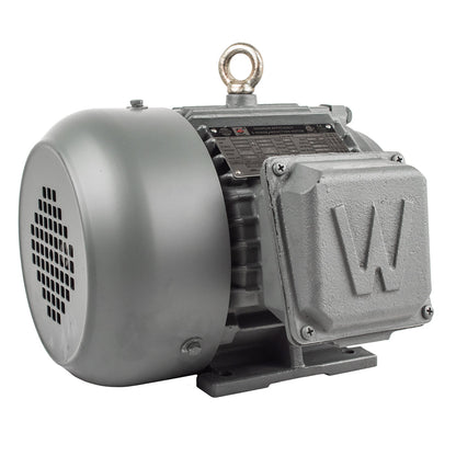  1 HP 3 Phase Electric Motor 1755 RPM 143T Frame 230/460V TEFC(1 Hp 3 Phase Electric Motor 1800 Rpm 143t Frame Tefc 230 460v Premium Efficiency)