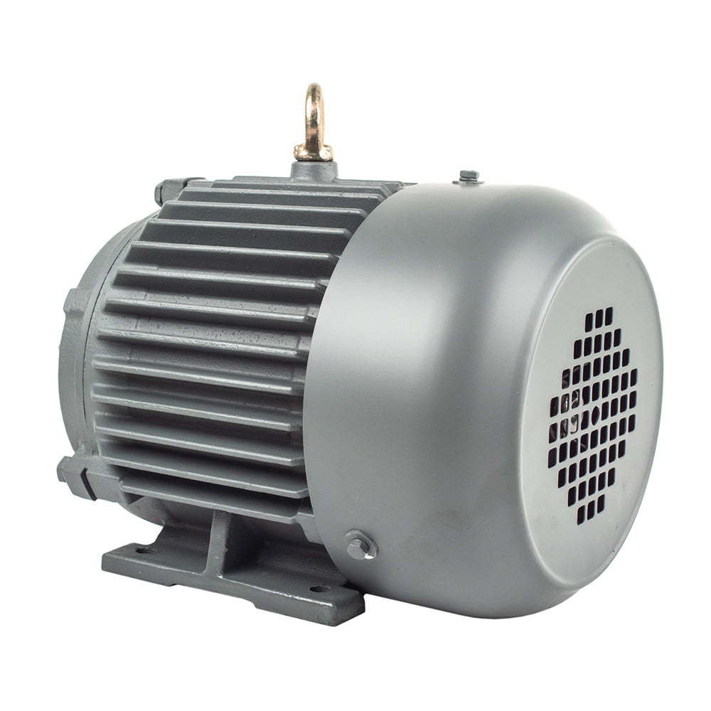  1 HP 3 Phase Electric Motor 1755 RPM 143T Frame 230/460V TEFC(1 Hp 3 Phase Electric Motor 1800 Rpm 143t Frame Tefc 230 460v Premium Efficiency)