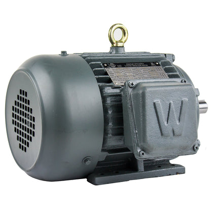  2 HP 3 Phase Electric Motor 1755 RPM 145T Frame 230/460V TEFC PEWWE2-18-145T(2 Hp 3 Phase Electric Motor 1800 Rpm 145t Frame Tefc 230 460v Premium Efficiency)