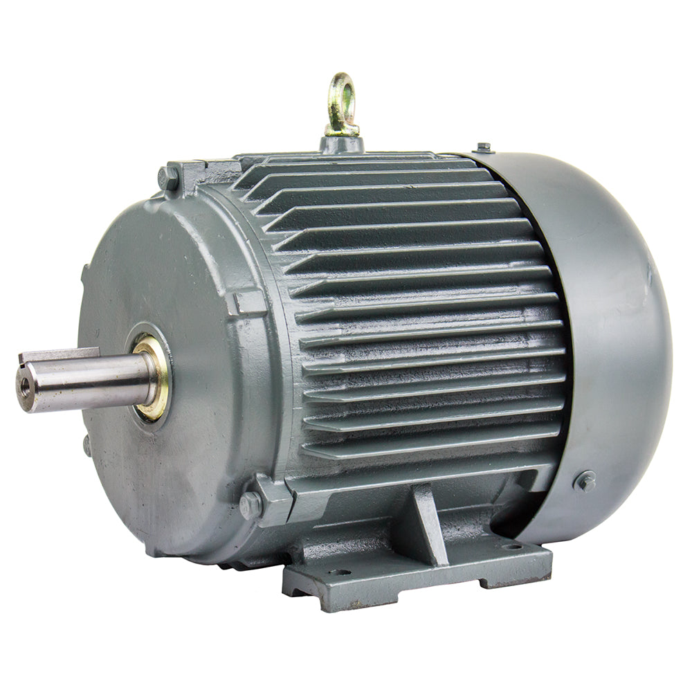  3 HP 3 Phase Electric Motor 1755 RPM 182T Frame 230/460V TEFC(3 Hp 3 Phase Electric Motor 1800 Rpm 182t Frame Tefc 230 460v Premium Efficiency)