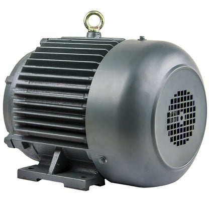  3 HP 3 Phase Electric Motor 1755 RPM 182T Frame 230/460V TEFC(3 Hp 3 Phase Electric Motor 1800 Rpm 182t Frame Tefc 230 460v Premium Efficiency)