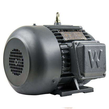  3 HP 3 Phase Electric Motor 1755 RPM 182T Frame 230/460V TEFC(3 Hp 3 Phase Electric Motor 1800 Rpm 182t Frame Tefc 230 460v Premium Efficiency)