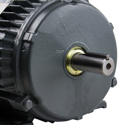  5 HP 3 Phase Electric Motor 1755 RPM 184T Frame 230/460V TEFC PEWWE5-18-184T(5 Hp 3 Phase Electric Motor 1800 Rpm 184t Frame Tefc 230 460 Volt Severe Duty)