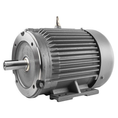  5 HP 3 Phase Electric Motor 1755 RPM 184TC Frame 230/460V TEFC C-Face(5 Hp 3 Phase Electric Motor C Face 1800 Rpm 184tc Tefc 230 460 Volt Severe Duty)