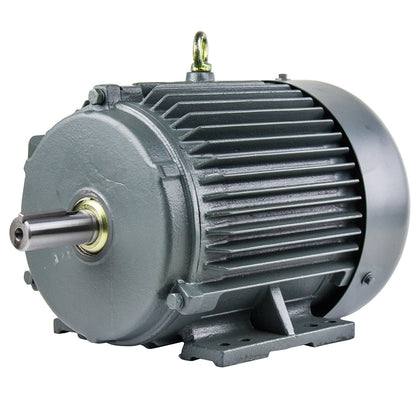  5 HP 3 Phase Electric Motor 3505 RPM 184T Frame 230/460V TEFC(5 Hp 3 Phase Electric Motor 3600 Rpm 184t Frame Tefc 230 460 Volt Severe Duty)
