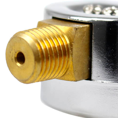  Air Compressor Pressure / Hydraulic Gauge 2" Face Side Mount 1/4" NPT 0-200 PSI(Air Compressor Pressure Hydraulic Gauge 2 Face Side Mount 1 4 Npt 0 200 Psi)