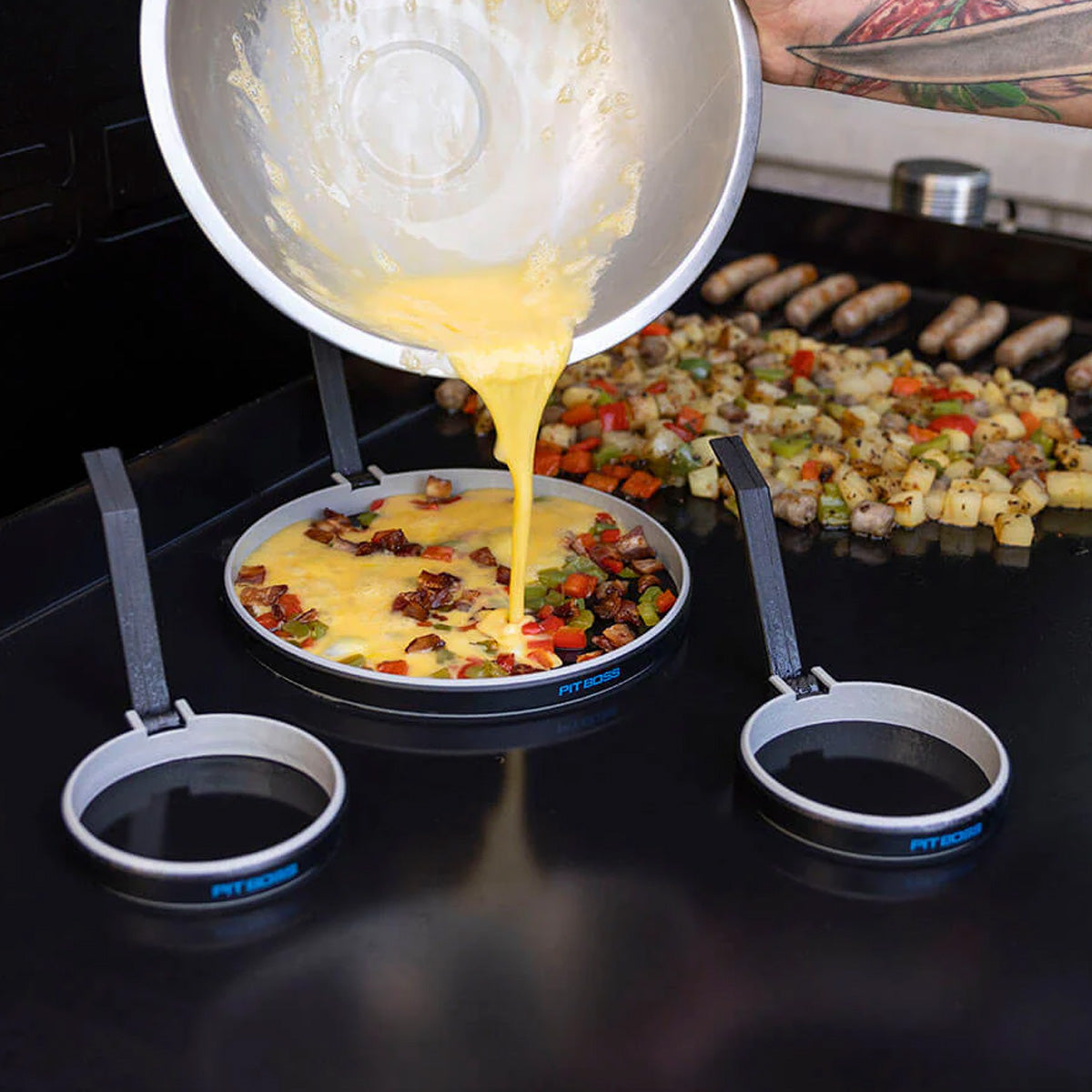  Pit Boss Ultimate Griddle Breakfast Kit Perfect Eggs And Pancakes Every Time(Pb Ultimate Breakfast Kit)