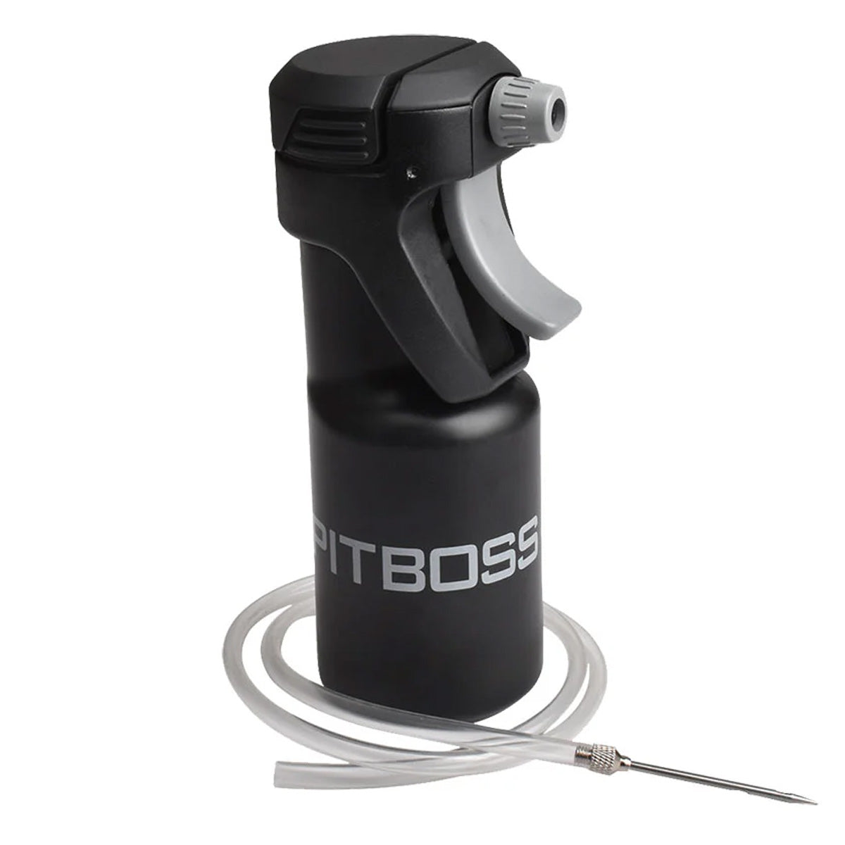  Pit Boss BBQ Spritz Bottle Multipurpose Tool With Steel Injector & Hose Included(Pb Pump Spritzer Bottle W Injector)
