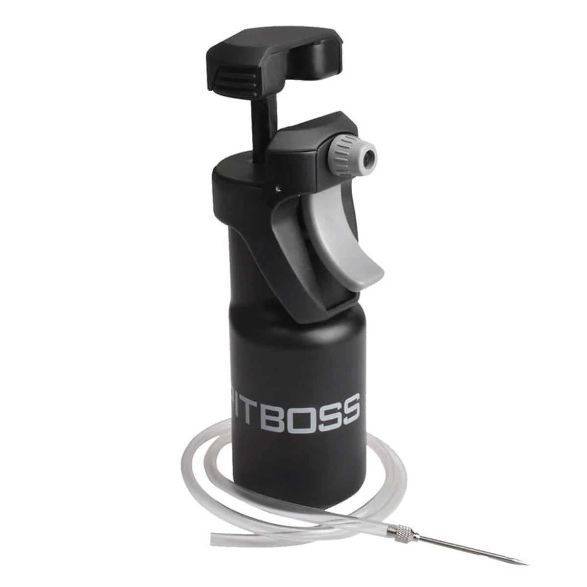 Pit Boss BBQ Spritz Bottle Multipurpose Tool With Steel Injector & Hose Included(Pb Pump Spritzer Bottle W Injector)