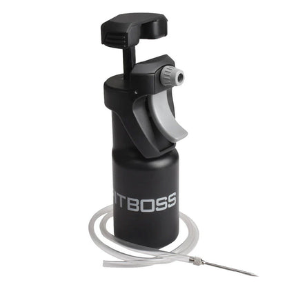  Pit Boss BBQ Spritz Bottle Multipurpose Tool With Steel Injector & Hose Included(Pb Pump Spritzer Bottle W Injector)