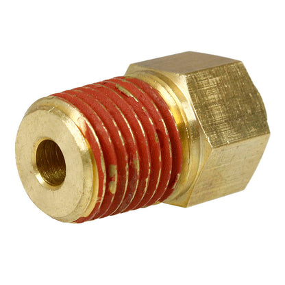  1/4" X 1/4" Male NPTF Push Lock Connector Quick Connect And Disconnect PP68CC(Brass 1 4 X 1 4 Male Connector Push Lock Adapter Pp68cc)