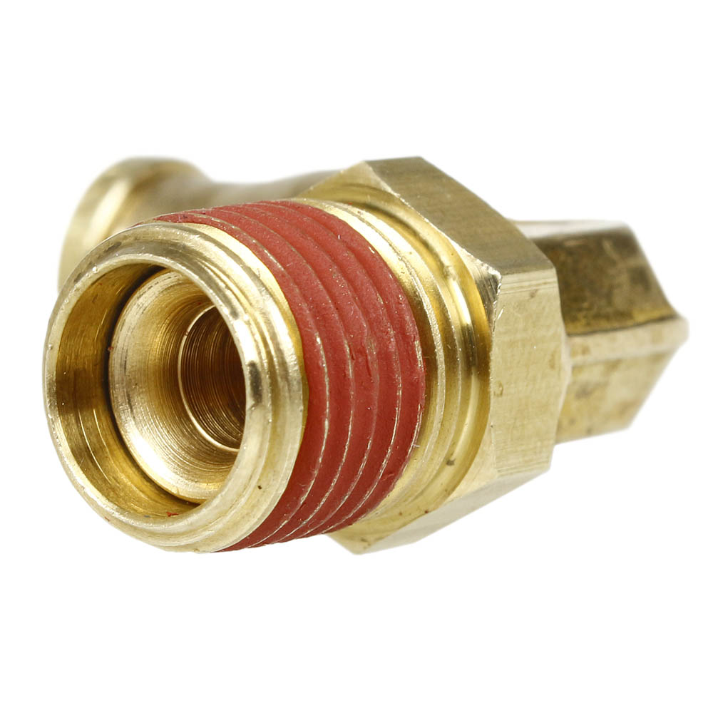  1/4" X 1/4" Push-In X Male NPTF Swivel Elbow Solid Brass Quick Connect Fitting(Pp69scc 1 4 X 1 4 Push X Swivel Male 90 Degree Elbow)