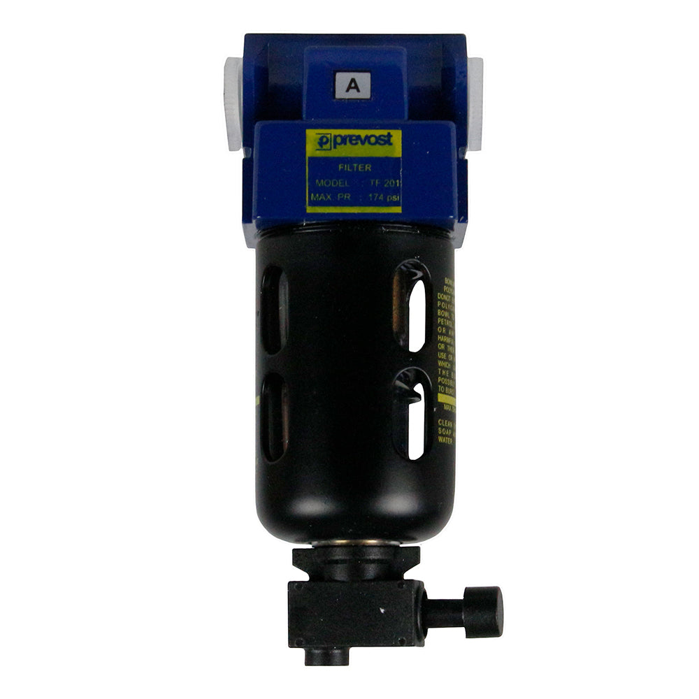  Prevost Compressed Air Inline Water Separator Filter 1/4" FNPT KTF 201(Retail 1 4 Inline Filter Prevost Ktf 201)