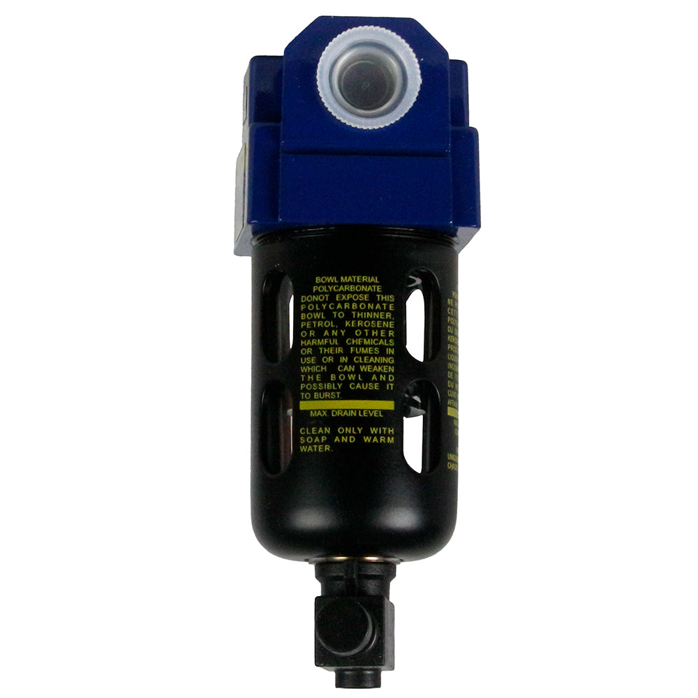  Prevost Compressed Air Inline Water Separator Filter 1/4" FNPT KTF 201(Retail 1 4 Inline Filter Prevost Ktf 201)