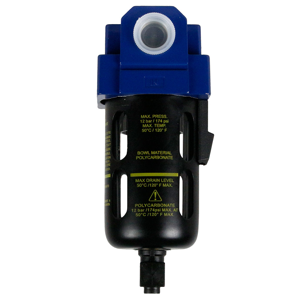  Prevost Compressed Air Inline Water Filter 3/8" FNPT KTF 202(Retail 3 8 Filter Inline Prevost Ktf 202)