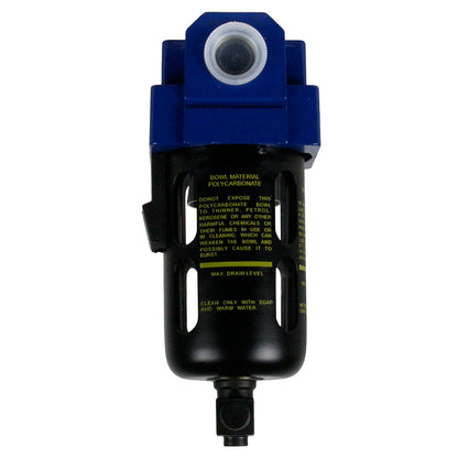  Prevost Compressed Air Inline Water Filter 3/8" FNPT KTF 202(Retail 3 8 Filter Inline Prevost Ktf 202)
