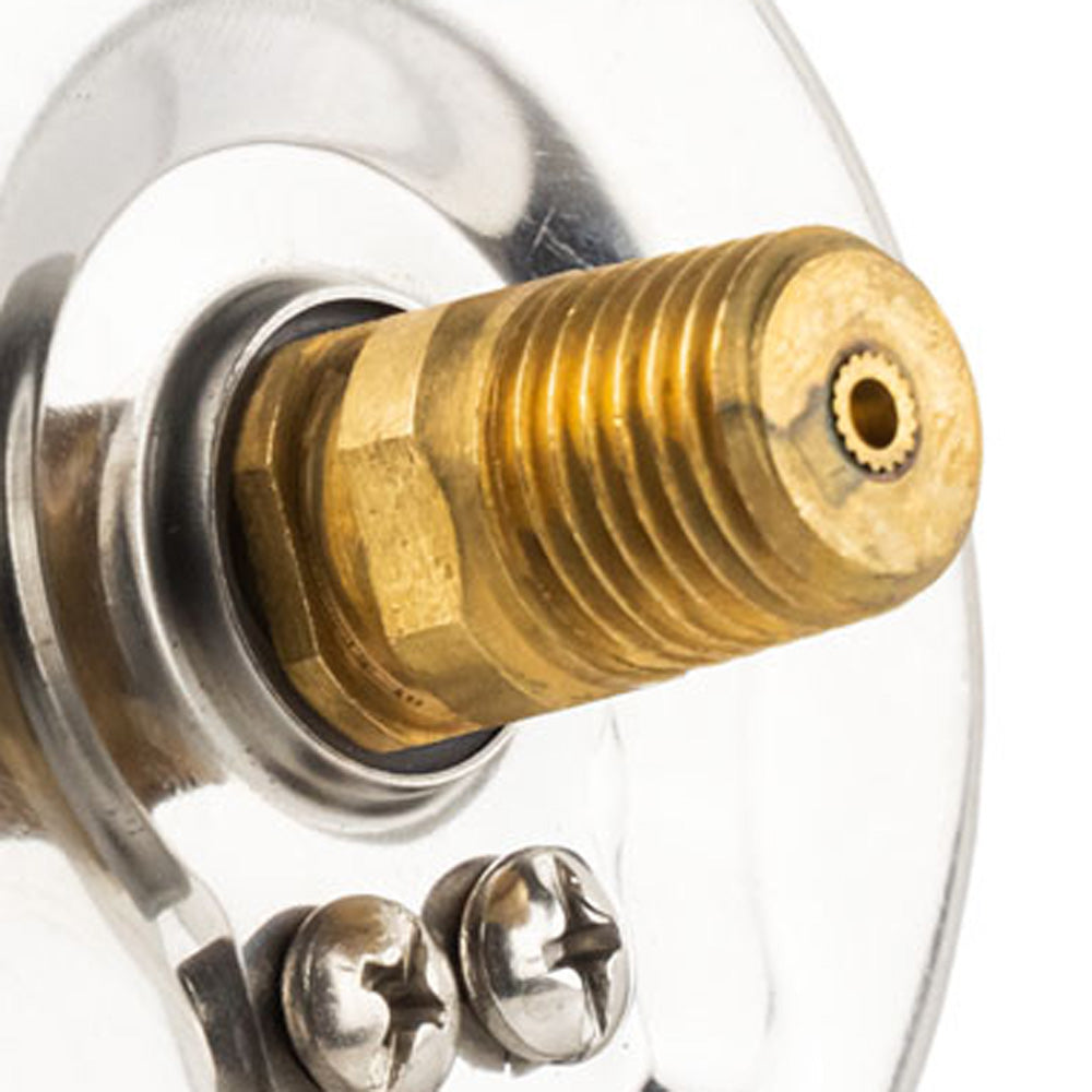  2.5" Liquid Filled Pressure Gauge 0-1,000 PSI 1/4" NPT CBM Panel Flush Mount 204L-254M(2 5 Liquid Filled Pressure Gauge 0 1 000 Psi 1 4 Npt Cbm Panel Flush Mount 204l 254m)