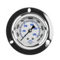  2.5" Liquid Filled Pressure Gauge 0-7,500 PSI 1/4" NPT CBM Panel Flush Mount 204L-254T(2 5 Liquid Filled Pressure Gauge 0 7 500 Psi 1 4 Npt Cbm Panel Flush Mount 204l 254t)
