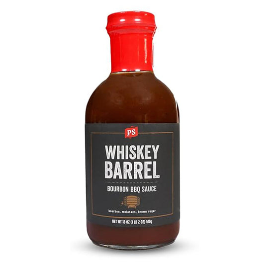  PS Seasoning Bourbon Whiskey Barrel Bourbon BBQ Sauce 18 Oz Bottle Sweet Smokey 32-4323(Ps Seasoning Bourbon Barrel Whiskey Bbq Sauce)