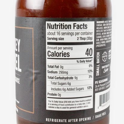  PS Seasoning Bourbon Whiskey Barrel Bourbon BBQ Sauce 18 Oz Bottle Sweet Smokey 32-4323(Ps Seasoning Bourbon Barrel Whiskey Bbq Sauce)