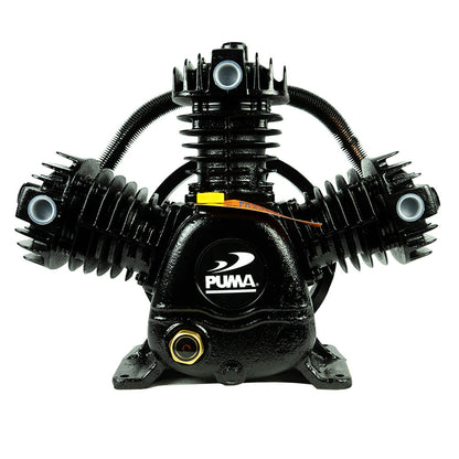  Puma 3 Cylinder 1 Single Stage Cast Iron Air Compressor Pump 22 SCFM PUK-65R(Puma 3 Cylinder 1 Single Stage Cast Iron Air Compressor Pump 22 Scfm Puk 65r)