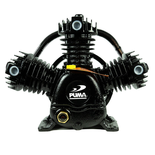  Puma 3 Cylinder 1 Single Stage Cast Iron Air Compressor Pump 22 SCFM PUK-65R(Puma 3 Cylinder 1 Single Stage Cast Iron Air Compressor Pump 22 Scfm Puk 65r)