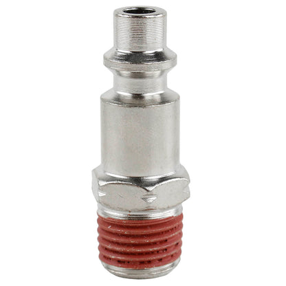  1/4" Male NPT Air Compressor Hose Quick Coupler Plug Steel(1 4 Male Npt Air Compressor Hose Quick Coupler Plug Steel)