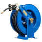  Rapidair 1/2" X 100' Dual Arm Steel Hose Reel 1/2" Inlet And Outlet R-05100(Rapidair 1 2 X 100 Ft Hose Reel 1 2 Inlet X 1 2 Npt Outlet Blue Dual Arm Metal R 05100)