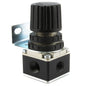  1/4" Industrial Air Compressor Mini Pressure Regulator With Wall Mounting Bracket(1 4 Industrial Air Compressor Mini Pressure Regulator With Wall Mounting Bracket)