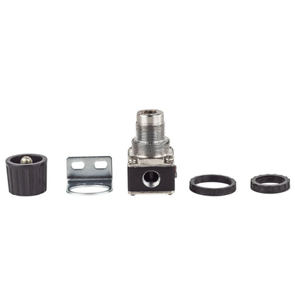  1/4" Industrial Air Compressor Mini Pressure Regulator With Wall Mounting Bracket(1 4 Industrial Air Compressor Mini Pressure Regulator With Wall Mounting Bracket)