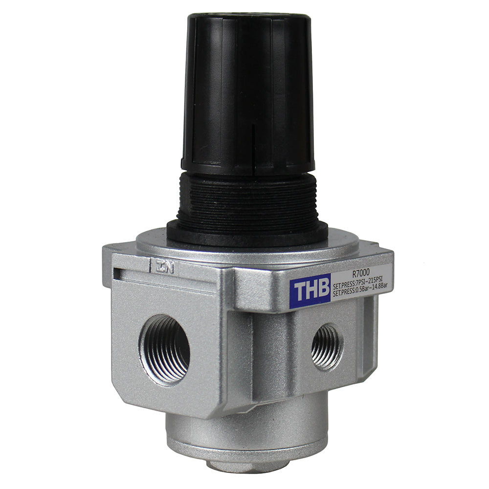  1/2" Air Compressor Pressure Regulator With Gauge And Wall Mounting Bracket R704N(1 2 Air Compressor Pressure Regulator With Gauge And Wall Mounting Bracket)