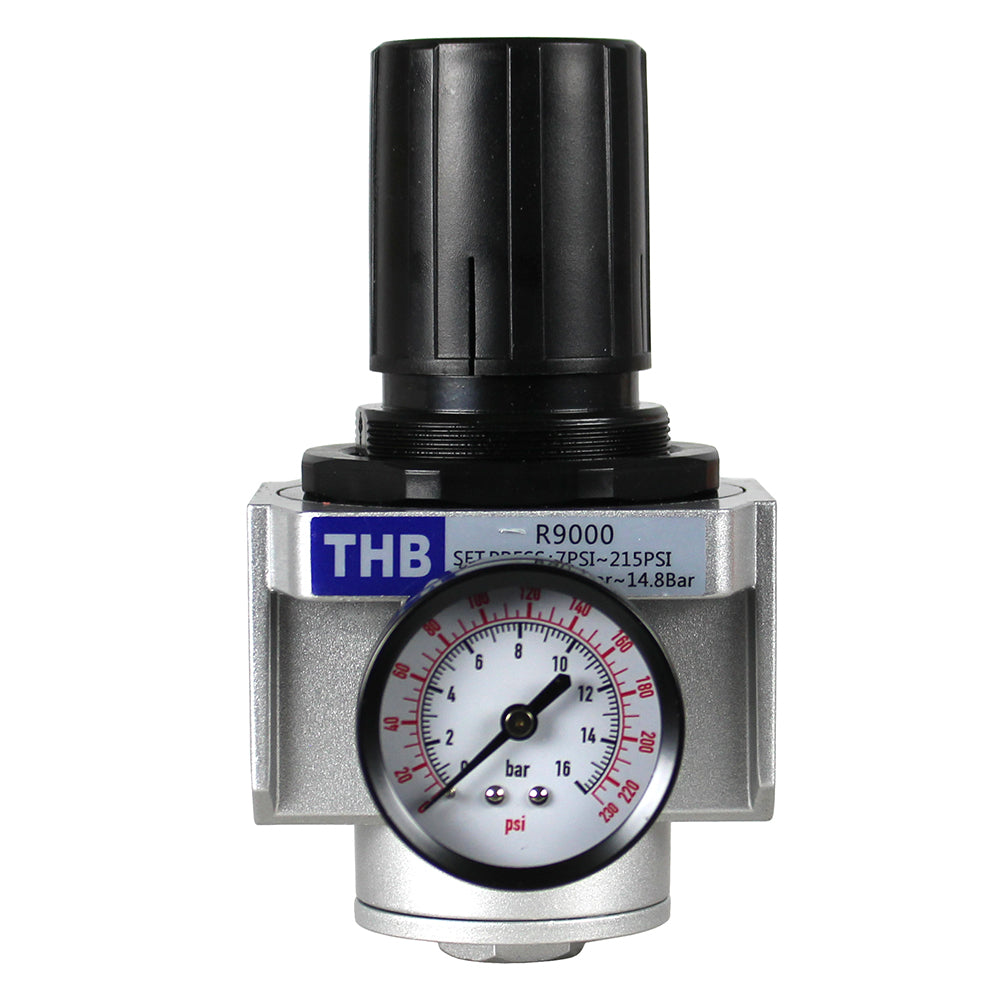 3/4" NPT Heavy Duty High Flow Compressed Air Pressure Regulator 162 CFM R906N(3 4 Npt Heavy Duty High Flow Compressed Air Pressure Regulator 162 Cfm)