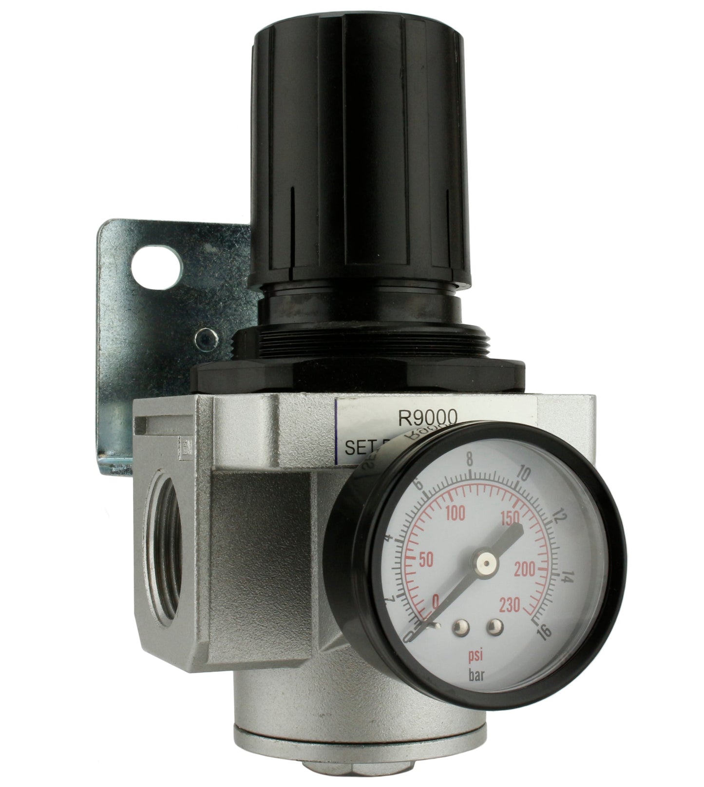  1" Air Compressor Pressure Regulator With Gauge And Wall Mounting Bracket R908(1 Air Compressor Pressure Regulator With Gauge And Wall Mounting Bracket)