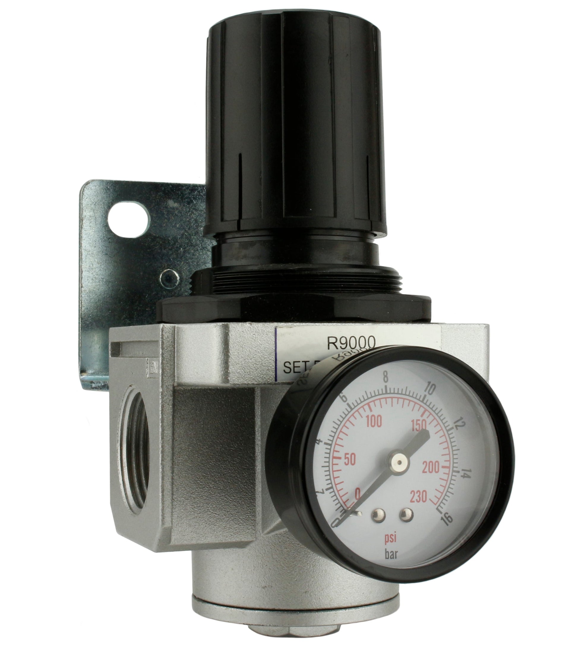  1" Air Compressor Pressure Regulator With Gauge And Wall Mounting Bracket R908(1 Air Compressor Pressure Regulator With Gauge And Wall Mounting Bracket)