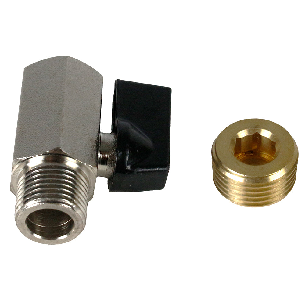  Rapid Air FastPipe Single Port 3/4" Wall Outlet 1/2" NPT Compressed Air Piping F1014(F1014 Pipe Fastpipe Composite 3 4 Diameter Single Port Outlet Kit)