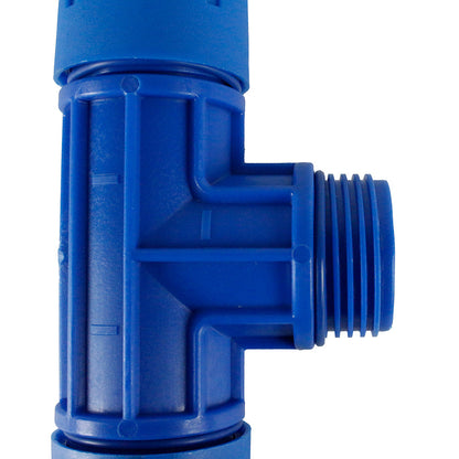  F2009 1"x 1/2" NPT Reducing Tee RapidAir FastPipe Fitting(F2009 Pipe Fastpipe Composite 1 Diameter Reducing Tee X 1 2 Female Npt)