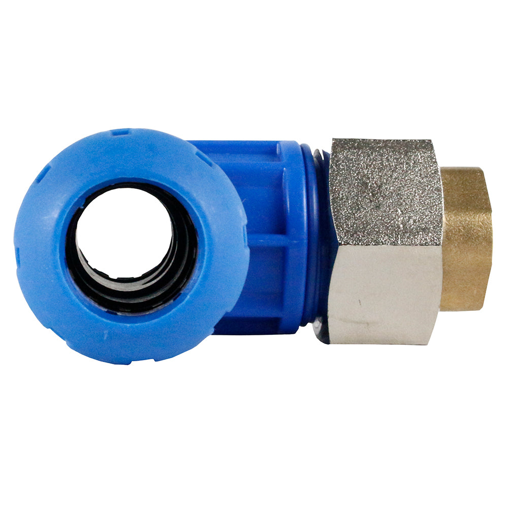  F2009 1"x 1/2" NPT Reducing Tee RapidAir FastPipe Fitting(F2009 Pipe Fastpipe Composite 1 Diameter Reducing Tee X 1 2 Female Npt)