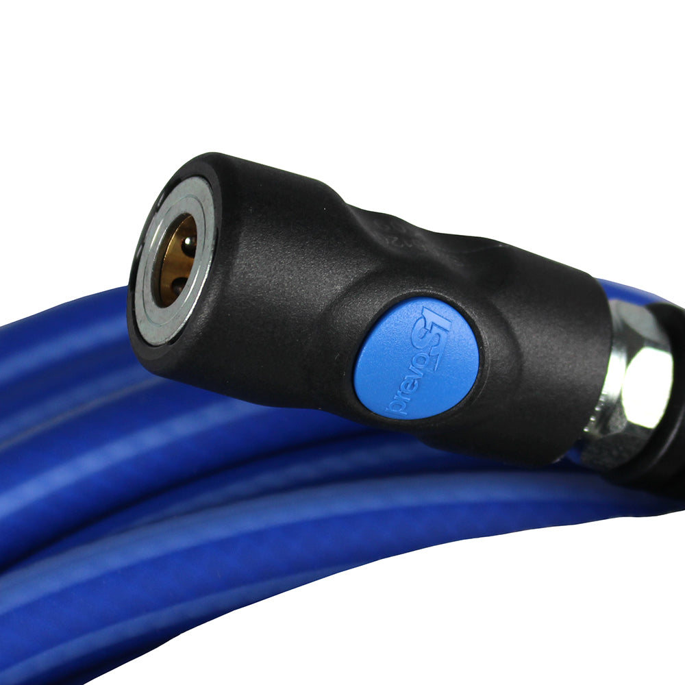  Prevost RISB3850 High Quality Flexair 50' X 3/8" Air Hose With Prevo S1 Industrial Coupler(Prevost High Quality Flexair 50 X 3 8 Air Hose W Prevo S1 Industrial Coupler)