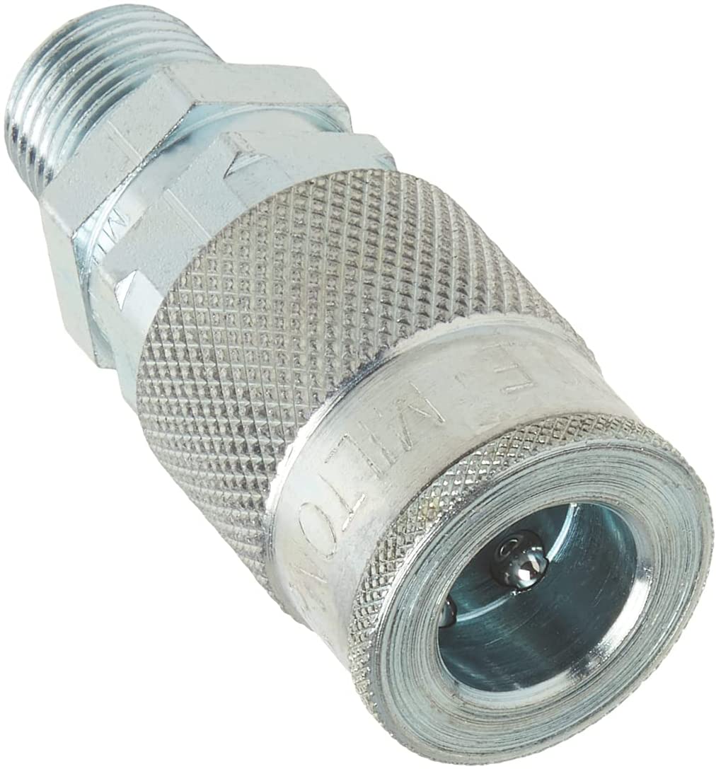  Milton H Style Coupler 3/8" Male NPT Kwick Change Coupler USA Made S-1836(3 8 Male Npt H Style Coupler 300 Psi Max Flow Milton S 1836)